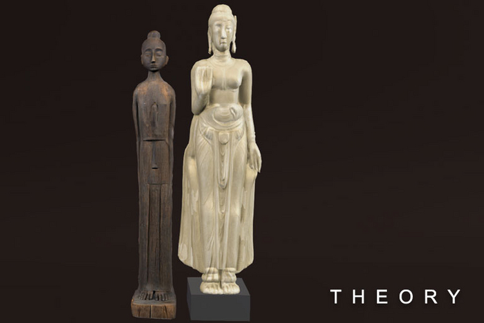 GUANYIN FIGURE AND MEDITATING BUDDHA STATUES - THEORY - ADD