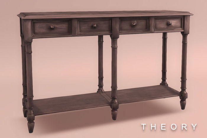 WOODEN HALL OR SOFA TABLE - THEORY - ADD