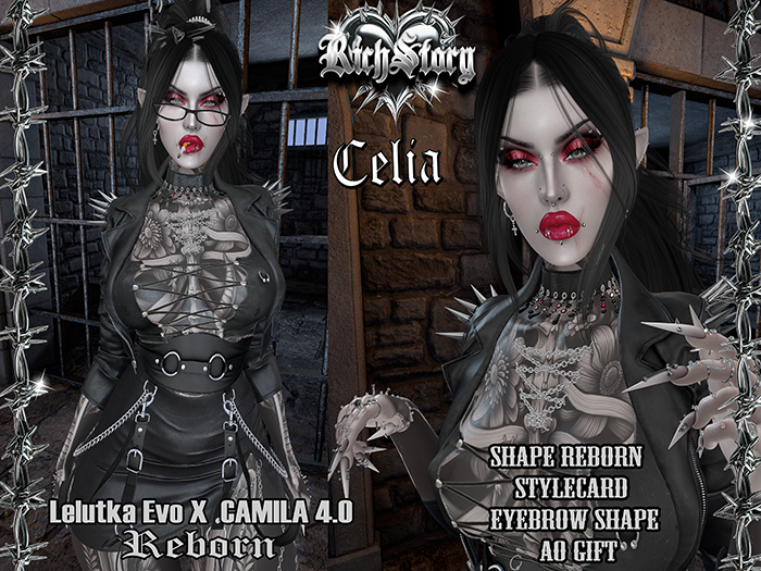 RS shape{Celia}/ HEAD / lel evox / CAMILA 4.0 / REBORN