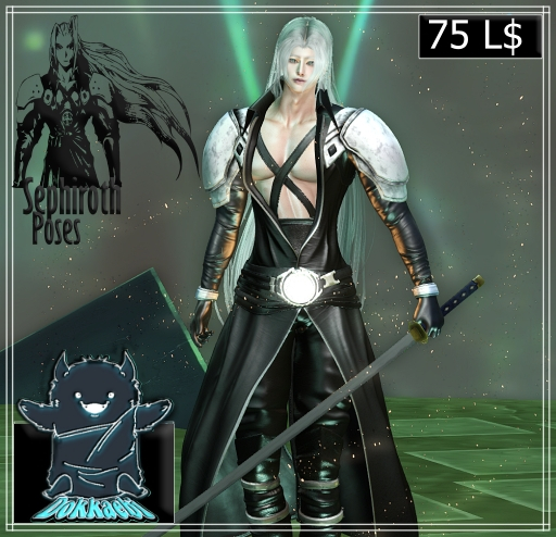 [DKB] Sephiroth Poseset+Gift!