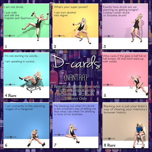 {NANTRA} D-cards 5