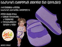 *JJ* LLama Ruffle Shoes Solid 2s BBT-TCh-TD