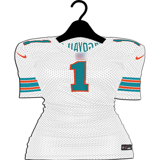 Melange: Football Jersey Dress [Dolphins]