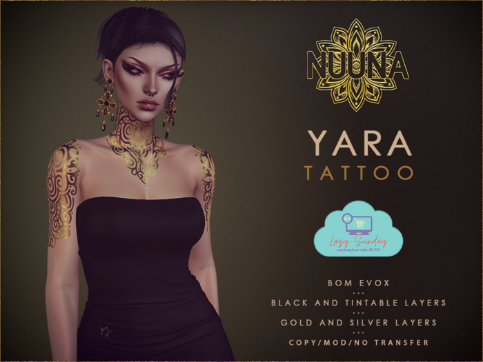 +Nuuna+ Yara tattoo