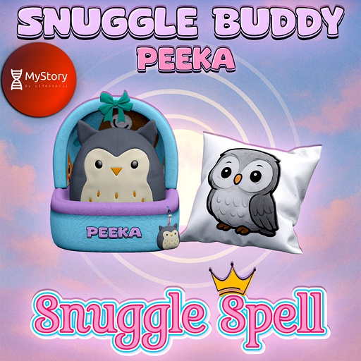 (MYSTORY)Snuggle Spell - Peeka - Snuggle Buddy - Interactive toy
