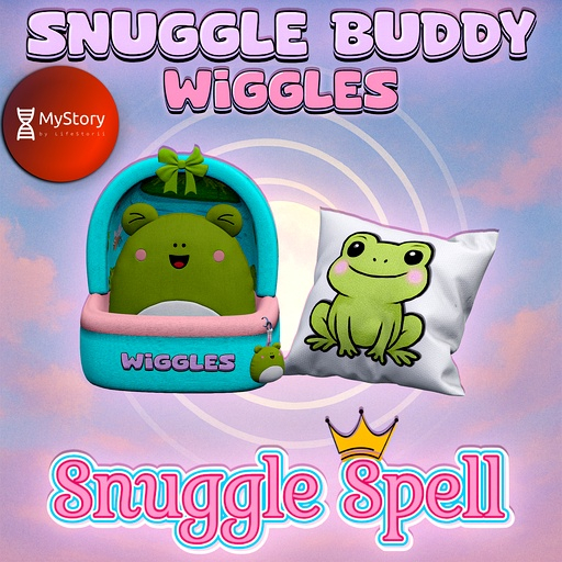 (MYSTORY)Snuggle Spell - Wiggles - Snuggle Buddy- Interactive toy