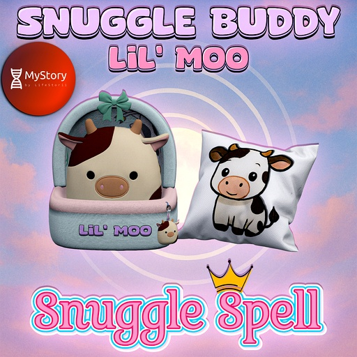 (MYSTORY)Snuggle Spell - Lil Moo - Snuggle Buddy - Interactive toy