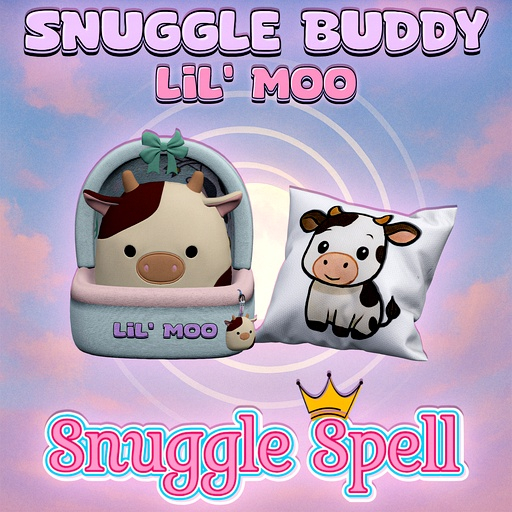 Snuggle Spell - Lil Moo - Snuggle Buddy - Interactive toy