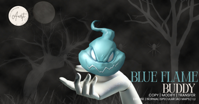 [A]arti FP: Blue Flame Buddy - GIFT