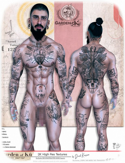 Tattoo "Azrael" by GoK