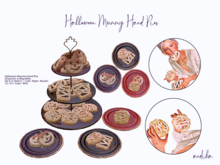 ADD/andika{Halloween Mummy Hand Pies}Dispenser&Wearables Set 1