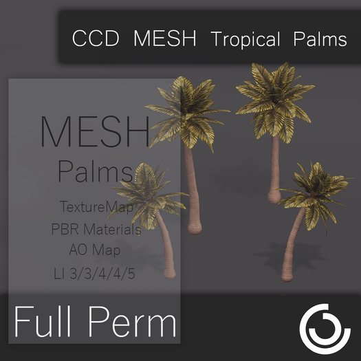 MESH Pack Tropical Palms