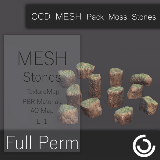 MESH Mega Pack Moss Stones
