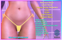 Nisha - Safia micro panty full perm mesh Download