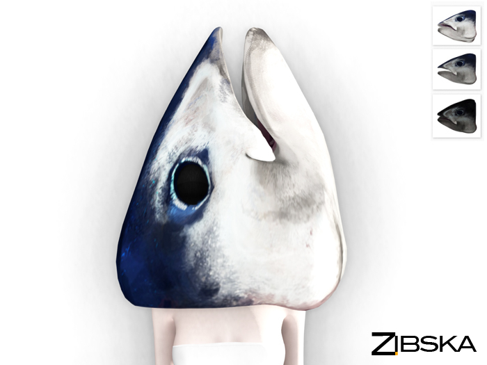 Zibska ~ Thunnus Color Change Tuna Fish Head