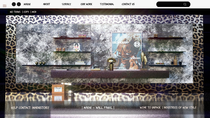 Marni -WALL PANEL /  MEGAPACK 