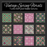 *Wallflowers* Vintage Spring Florals