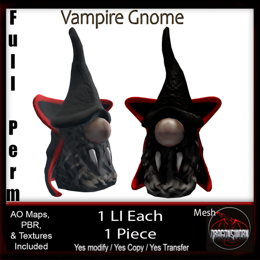 Full Perm Vampire Gnome