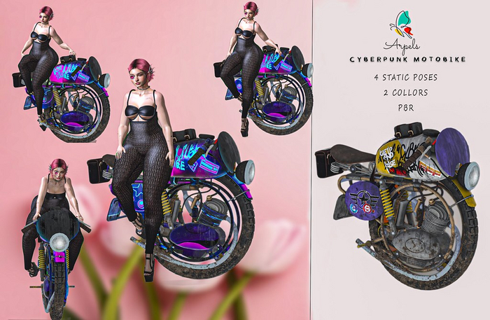 AP CYBERPINK MOTOBIKE