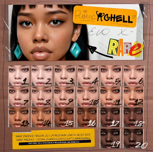 --- PUMEC - CHELL  PACK #1 (EVO X) ---  RARE