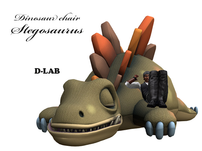 D-LAB Dinosaur chair  Stegosaurus