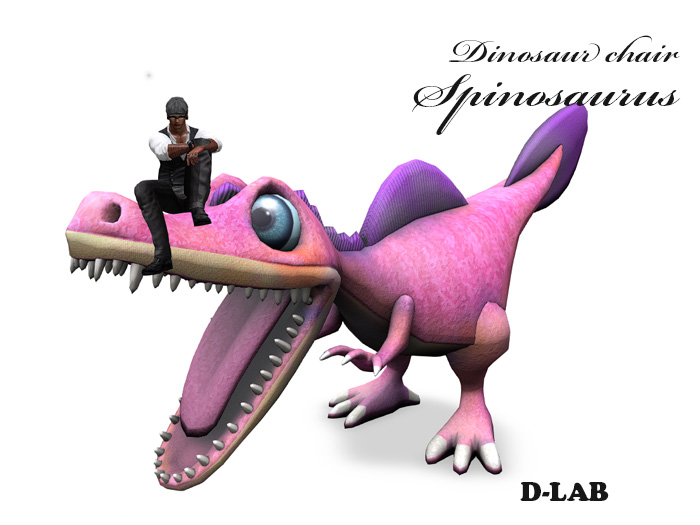 D-LAB Dinosaur chair spinosaurus