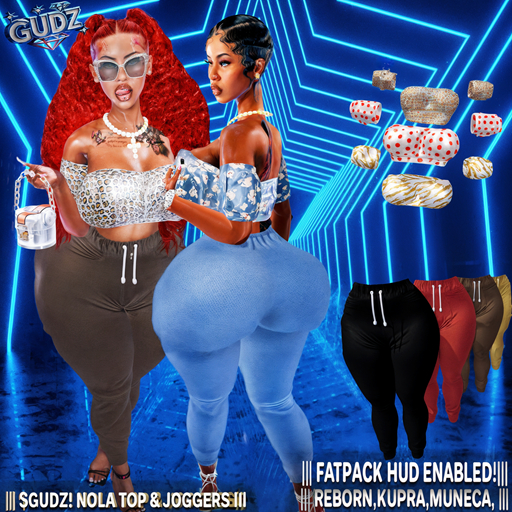 $GUDZ//NOLA JOGGERS// R3D