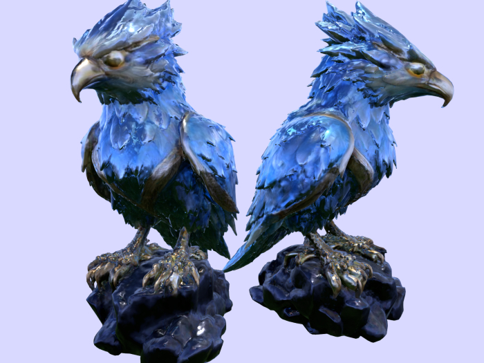 Crystal Hawk PBR FULL PERM