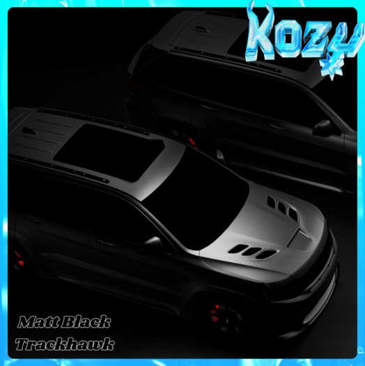 Kozy// Trackhawk Black (Cheaper IW)