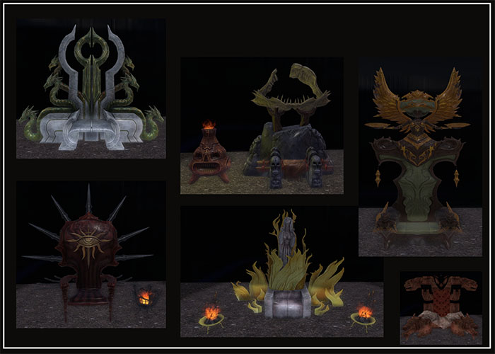 THRONES SET BOX - PS-