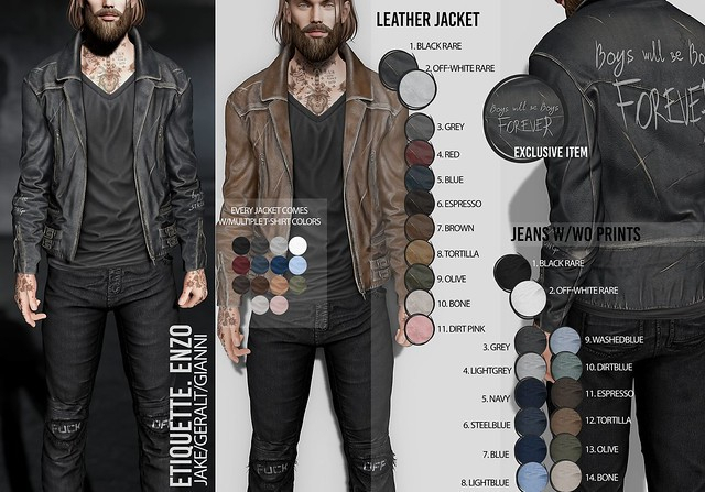 .etiquette. Enzo  SET WHITE RARE- Geralt