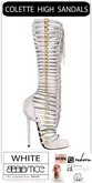 Baiastice_Colette High Sandals-White