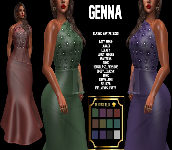 ::T.B.O.M::Genna Evening Dress 