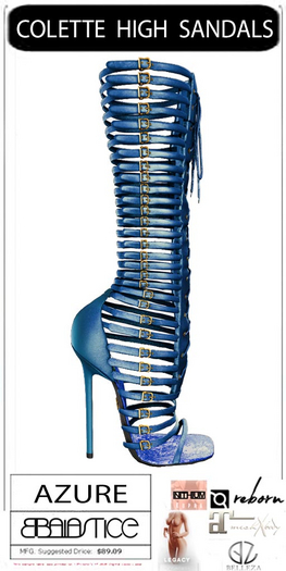 Baiastice_Colette High Sandals-Azure