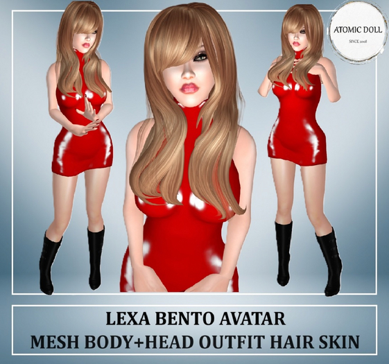 Avatar Mujer avatar femenino sexy piel cabello ropa zapatos forma avatar Mujer avatar femenino