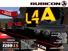 RUBICON 392 v.8 TRAILER JETSKI