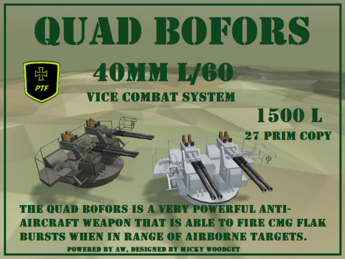 PTF Quad Bofors   V1