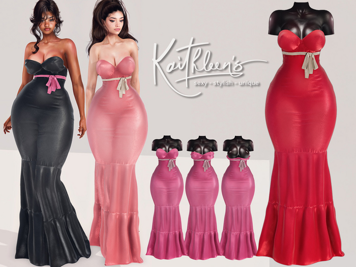 Kaithleen's Heartstroke Gown - Red