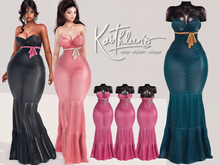 Kaithleen's Heartstroke Gown - Navy