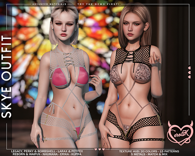 [erotiK] Skye Outfit FATPACK