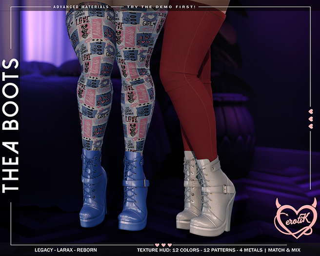 [erotiK] Thea Boots FATPACK