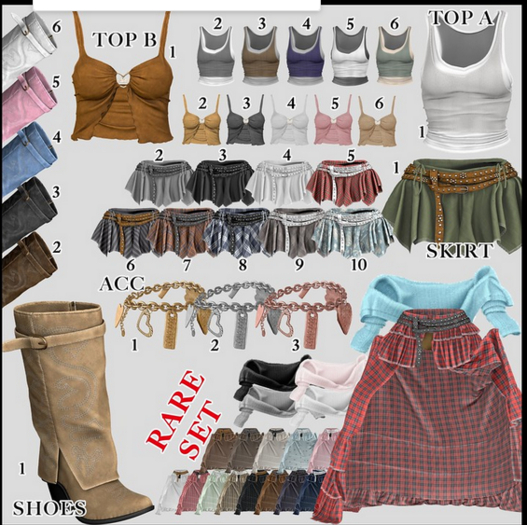 DAMI.SIERRA GACHA #TOP-A3 /e.body