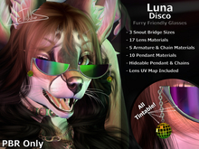 Luna Disco - Glasses by McTiddies