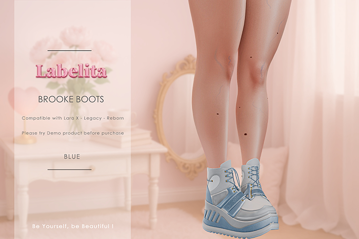 [LABELITA] Brooke Boots Blue