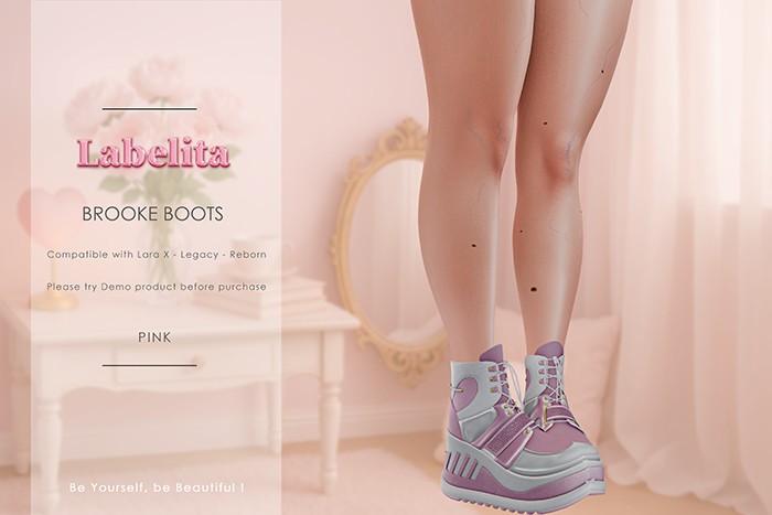 [LABELITA] Brooke Boots Pink