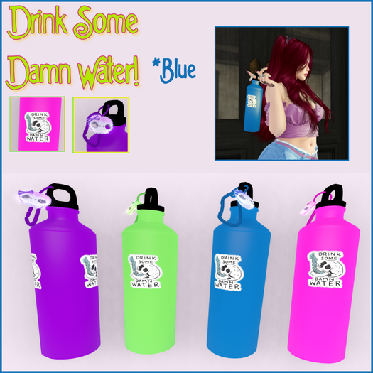 Damn Water - Blue - Add Me
