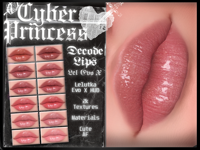 Cyber Princess. Decode Lips 2k (Lel Evo X)
