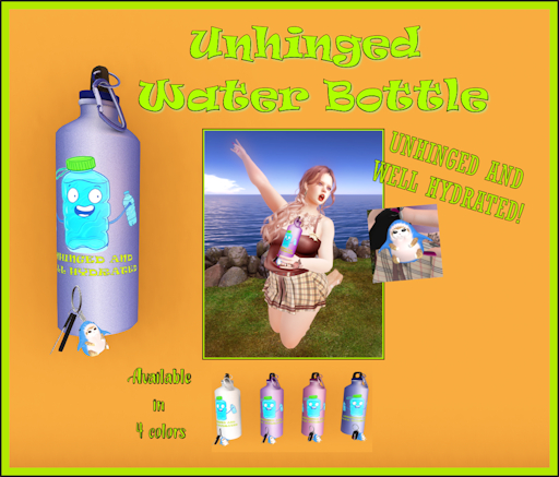 Unhinged Water Bottle Fatpack *Add Me