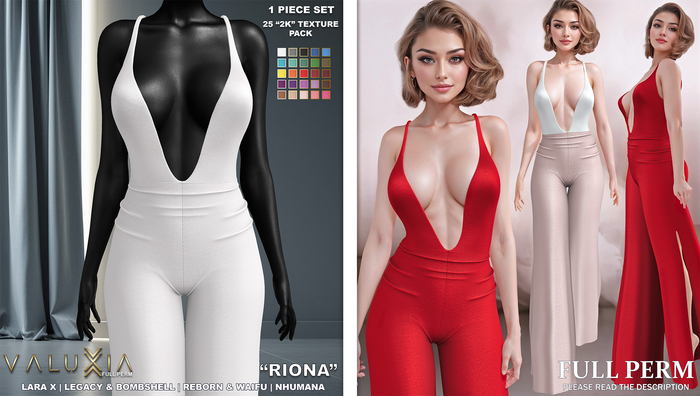 VALUXIA[FP] - Riona 2K TEXTURE PACK FULL PERM