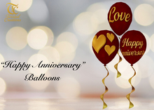 TC - Happy Anniversary 3D Balloons